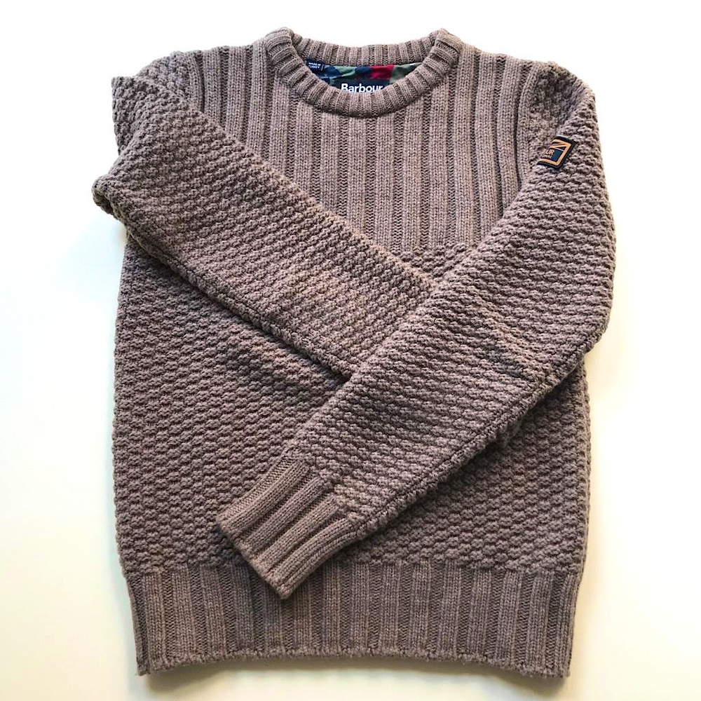 Barbour International 100% Lambswool Sweater